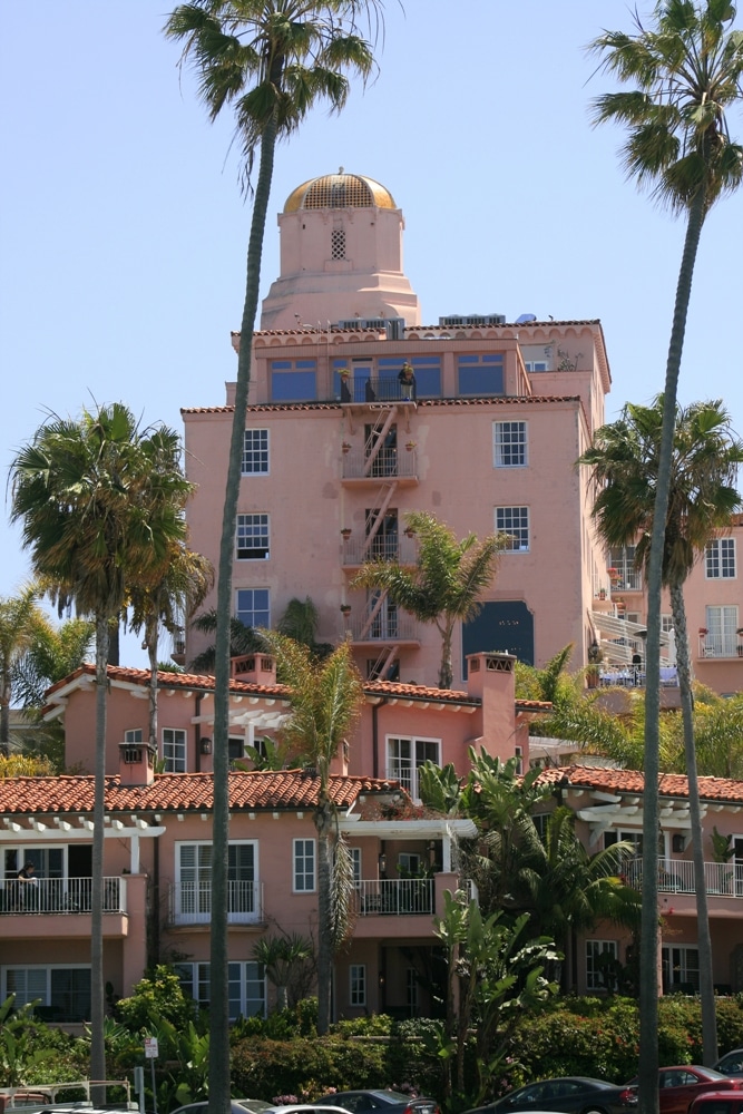 La Valencia Hotel in La Jolla, California